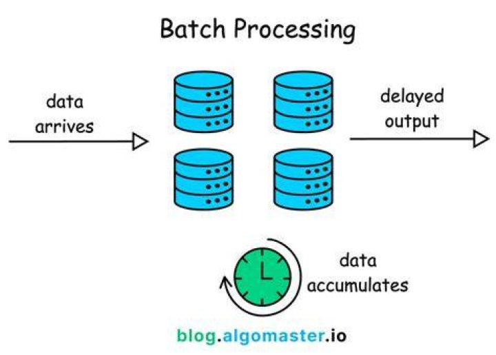 What is a form of data processing where business transactions are accumulated over a period of time and prepared for processing as a single unit or batch?