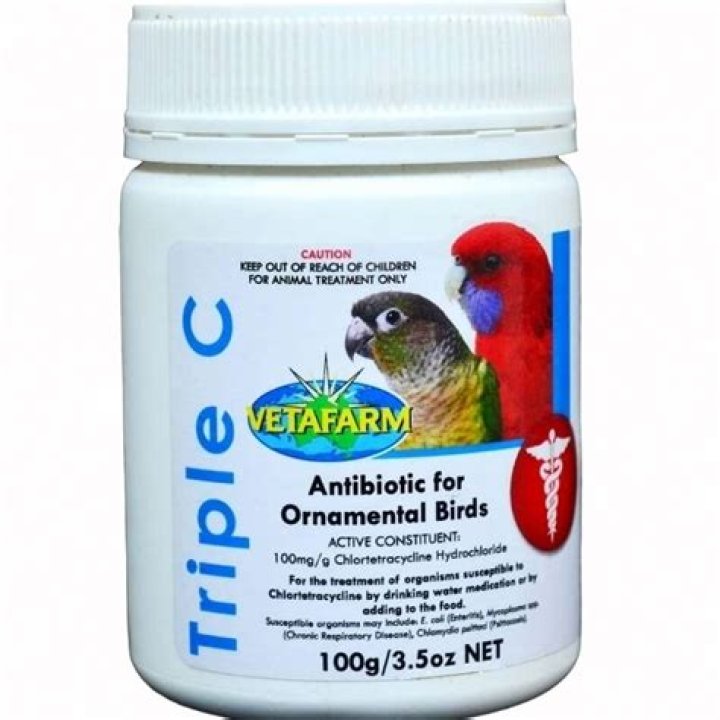What is a natural antibiotic for birds?