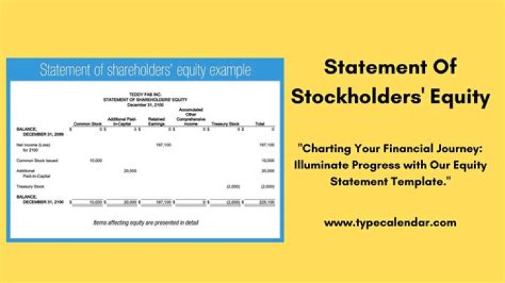 What is a stock statement of ownership?