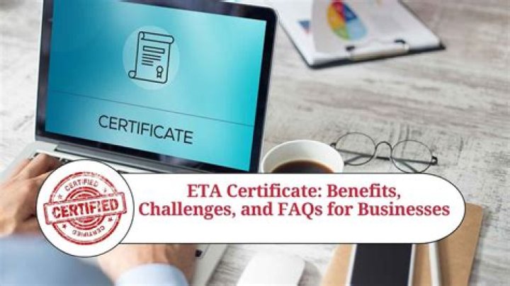 What is an ETA certificate?