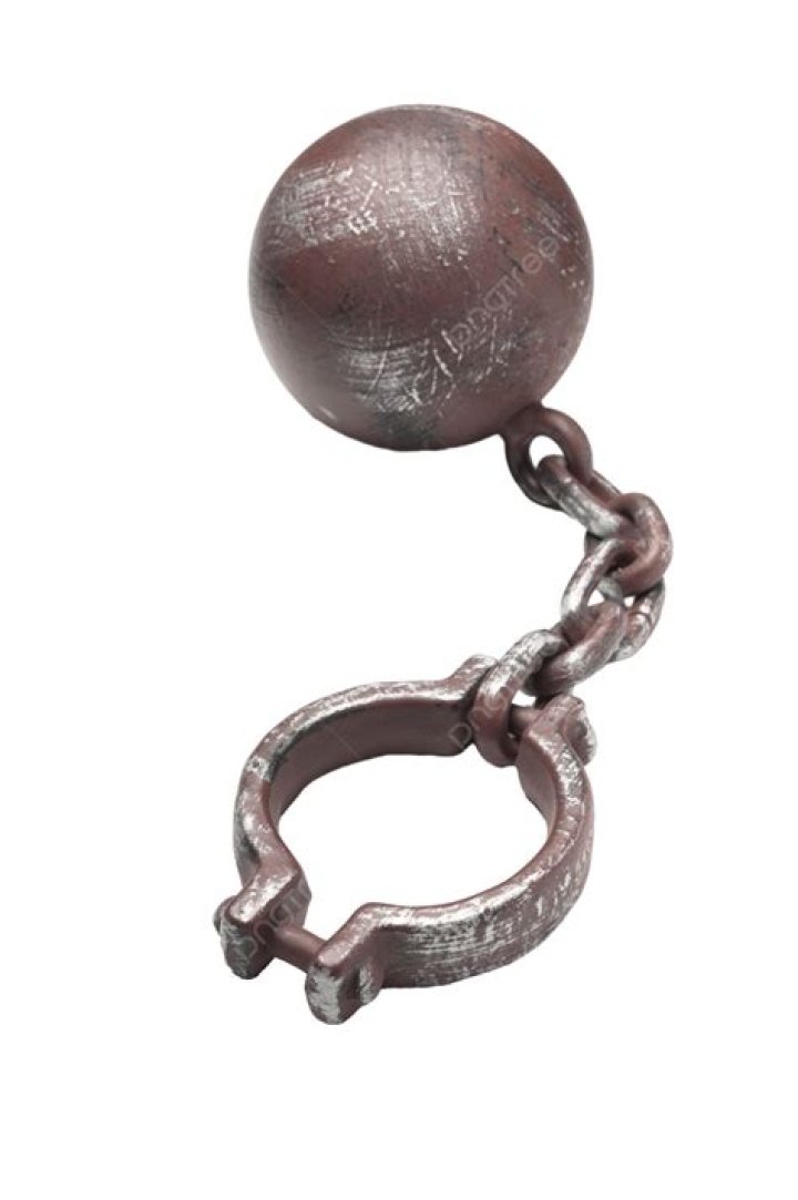 What is ball and chain slang for?