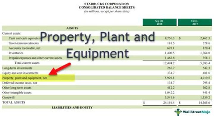 What is considered property, plant, and equipment?