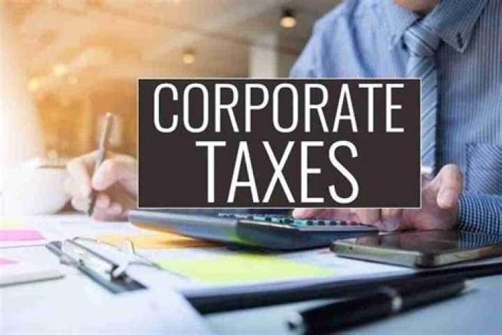 What is corporate tax charged on?