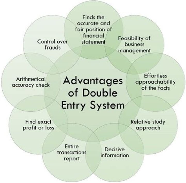 What is double entry system advantages and disadvantages?