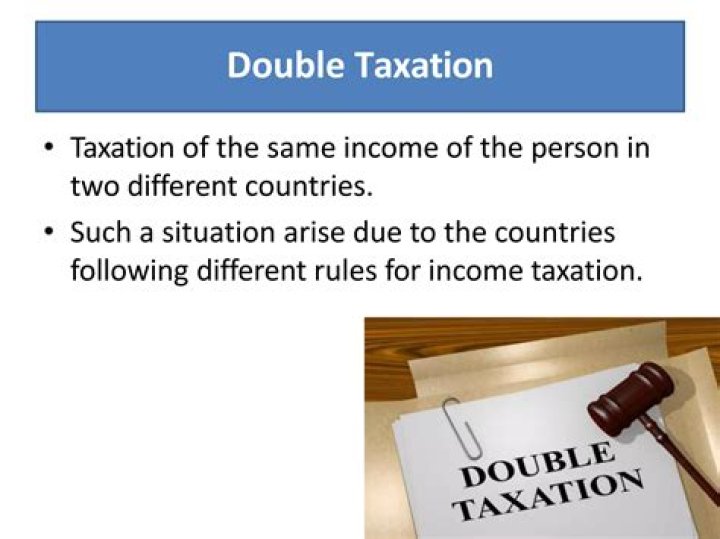 What is double taxation in real estate?