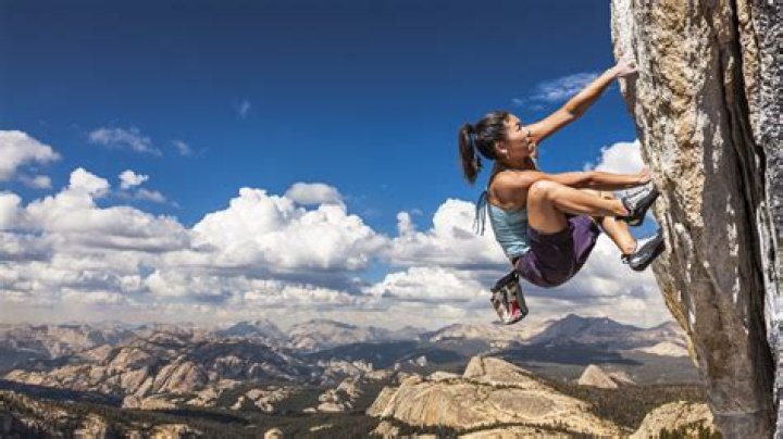 What is edging in climbing?