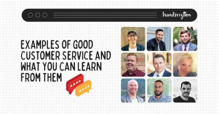 What is good customer service or great customer service?