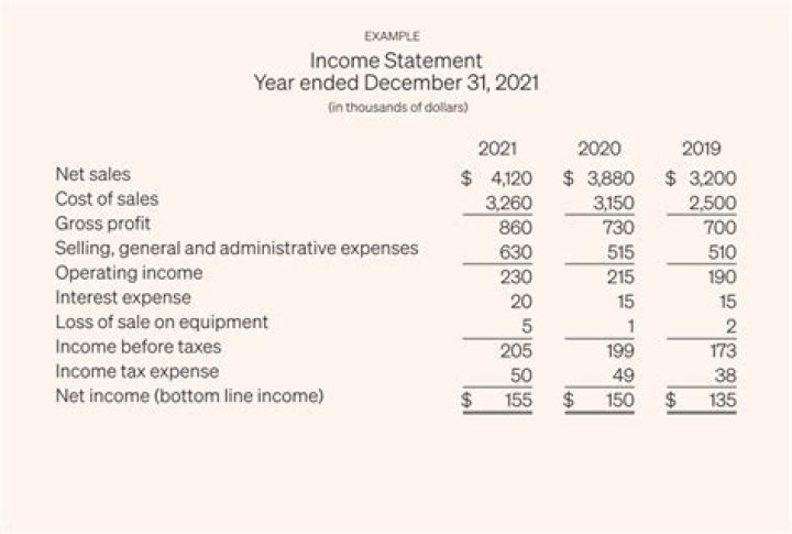 What is included in a company financial statements?