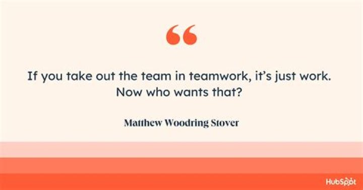 What is it called when team members have to work together?