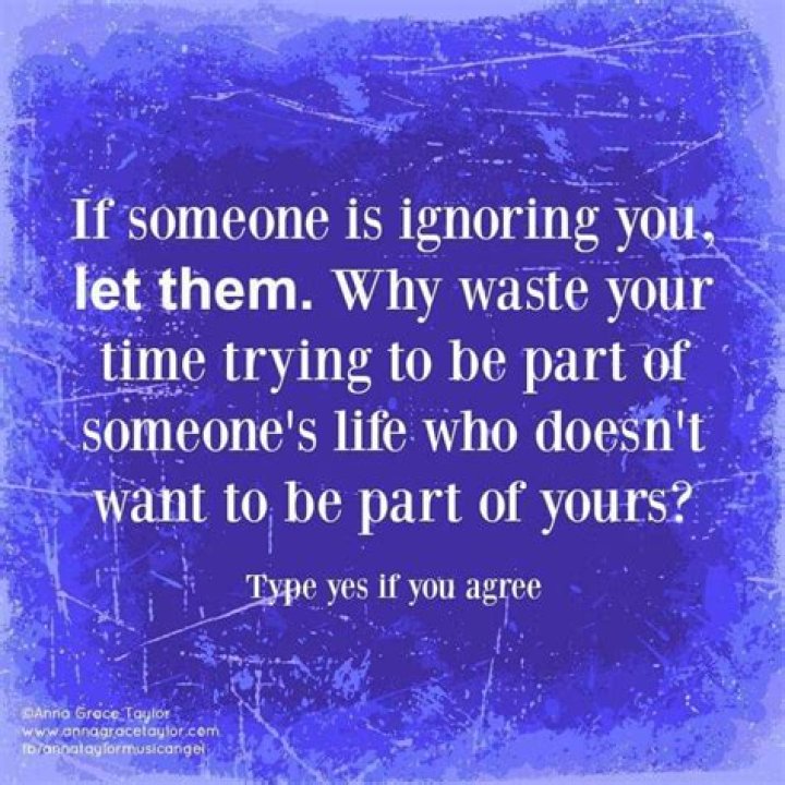 What is it called when you intentionally ignore something?