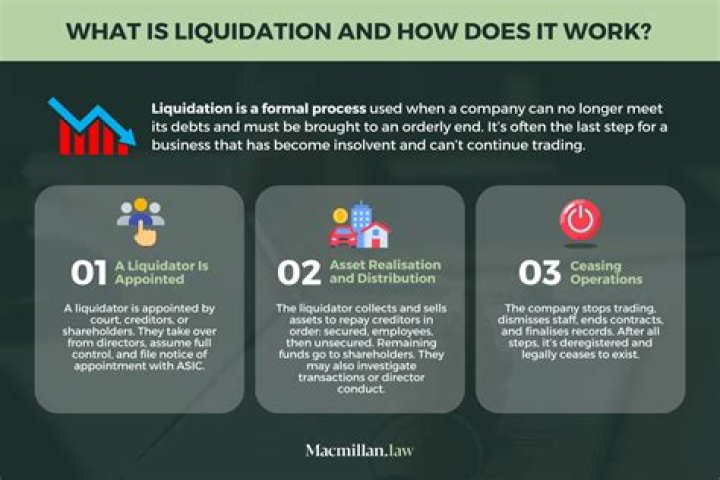What is liquidation and its types?