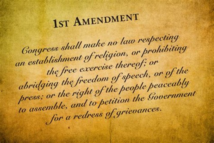 What is not protected under the First Amendment?