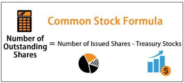 What is outstanding shares of common stock?