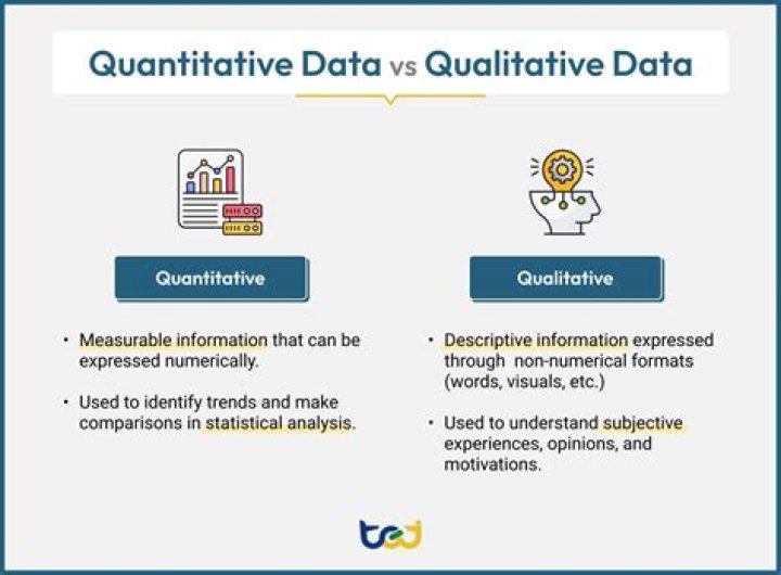 What is quantitative data data?