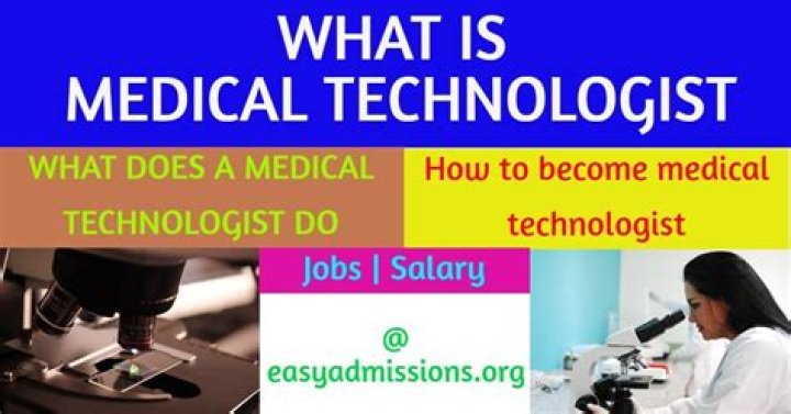 What is registered medical technologist?
