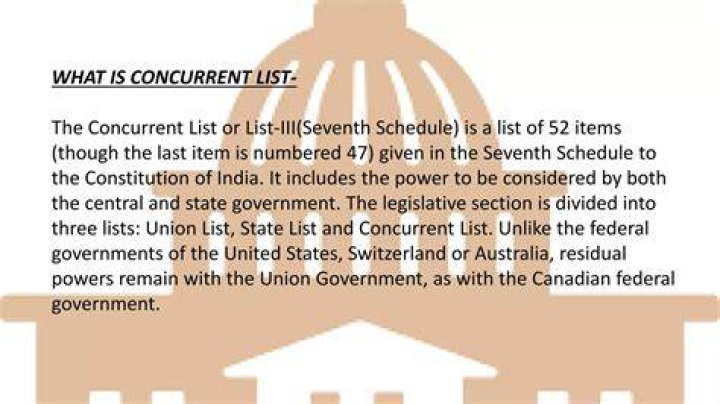 What is residual and concurrent list? - The Global Insight
