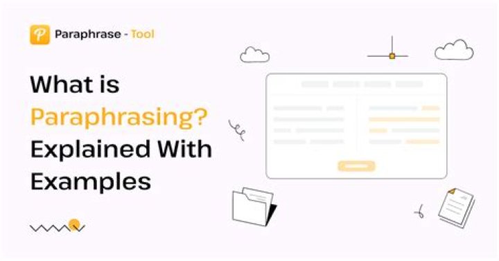 What is reword in paraphrasing?