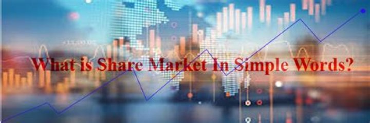 What is share market in simple words?