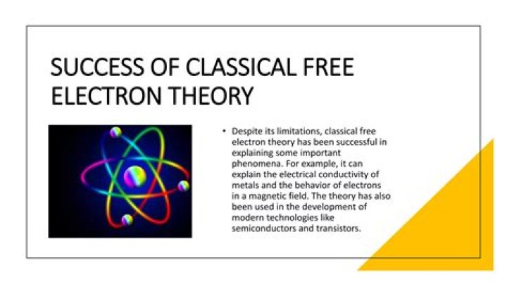What is the advantage of classical free electron theory?