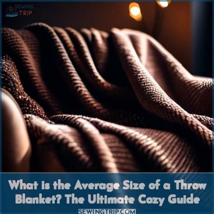 What is the average size of a throw blanket?
