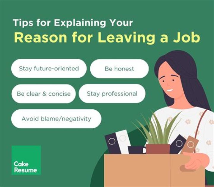 What is the best answer for reason for leaving previous job?