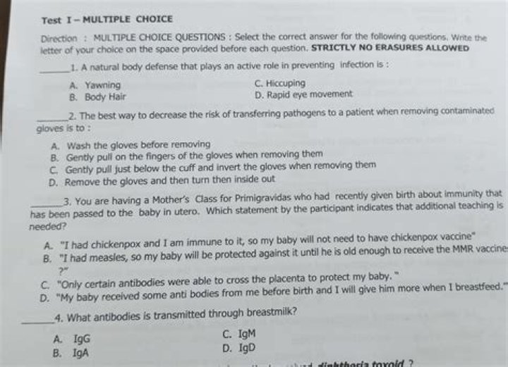 What is the best answer to choose on a multiple choice test?