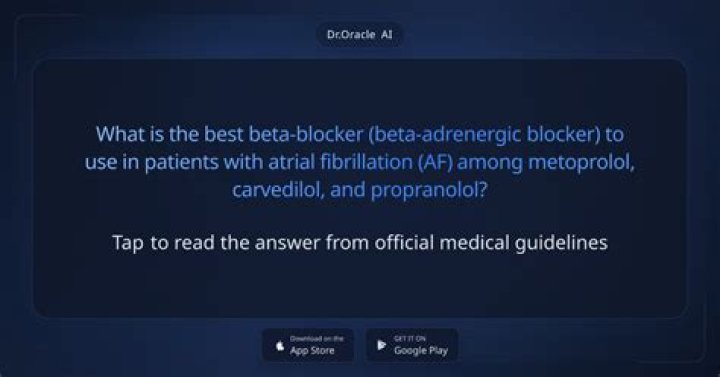 What is the best beta blocker?