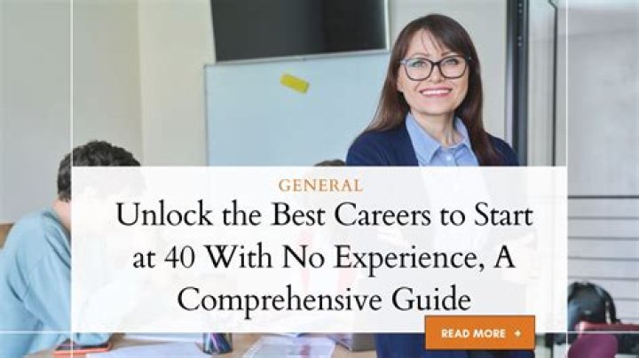 What is the best career to start at 45?