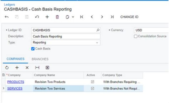 What is the best definition of cash basis reporting?