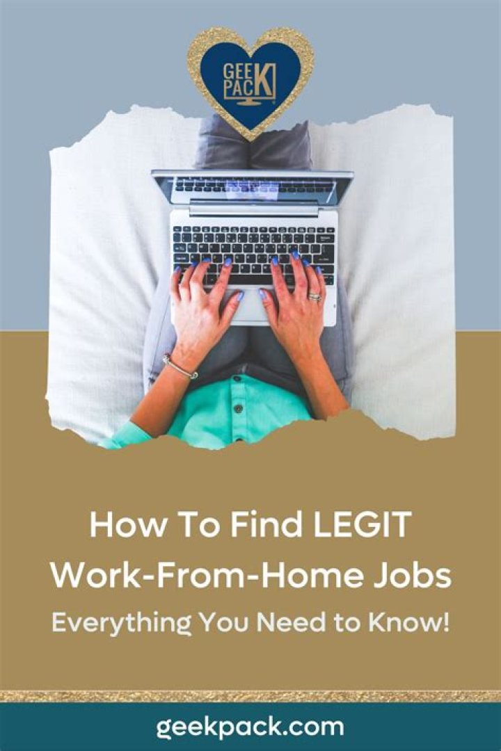 What is the best legit work at home job?