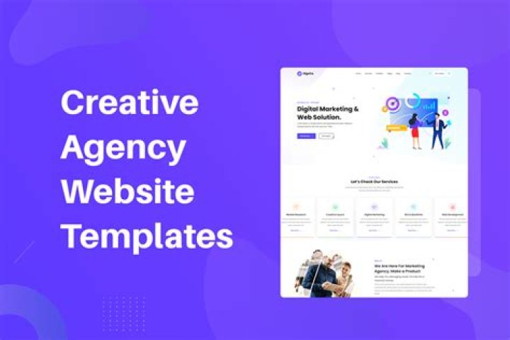 What is the best template for a website?