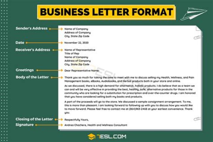 What is the business letter?