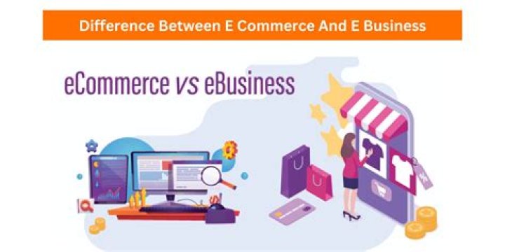 What is the difference between e commerce and a brick-and-mortar store?