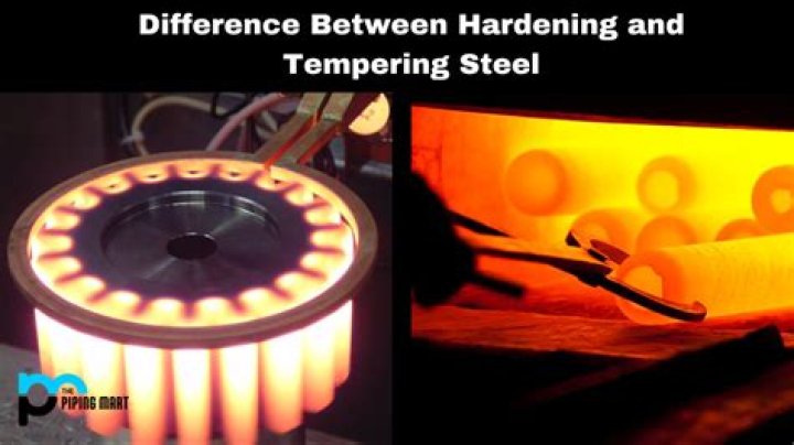 What is the difference between hardening and tempering steel?