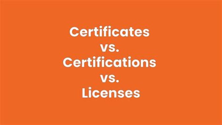What is the difference between teaching license and certification?