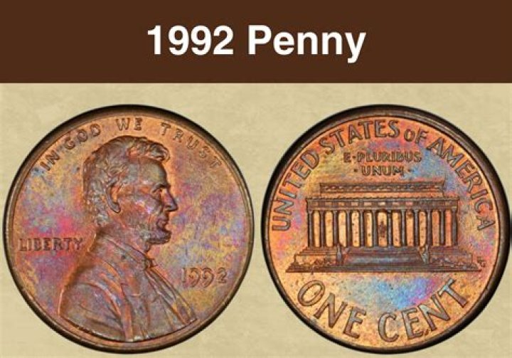 What is the error on a 1993 penny?