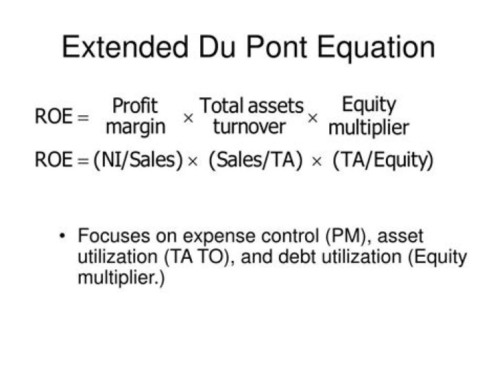 What is the extended DuPont equation?