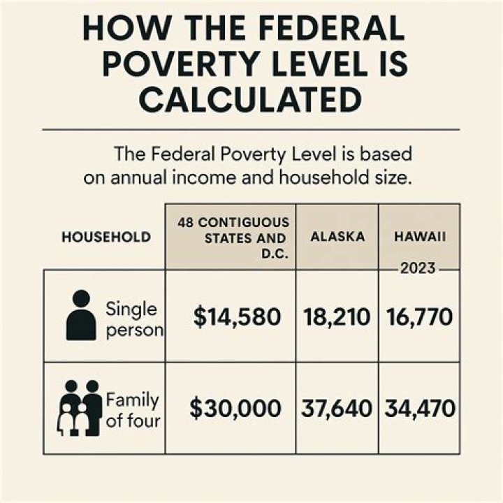 What is the federal poverty level percentage?