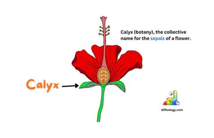 What is the function of calyx in flower?