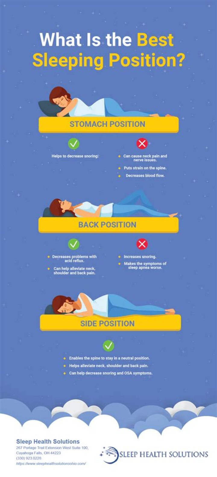 What is the healthiest way to sleep?
