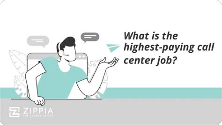 What is the highest paying call center job?