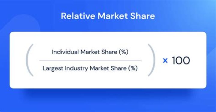 What is the meaning of relative market share?