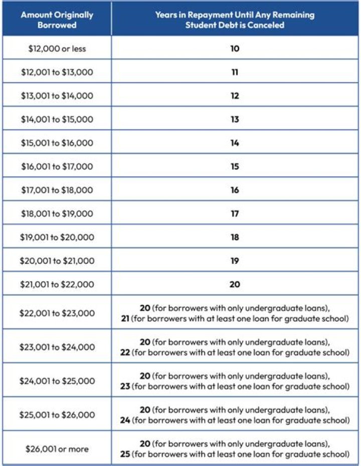 What is the minimum monthly payment on student loans?