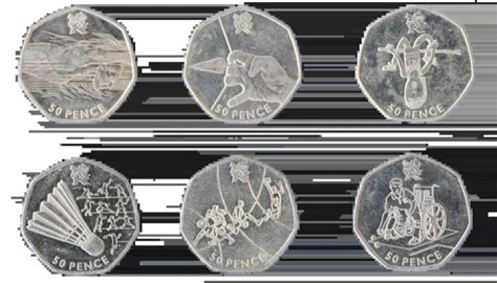 What is the most valuable 50 pence coin?
