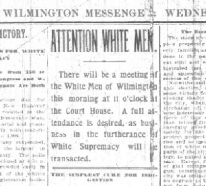 What is the name of the Wilmington newspaper?