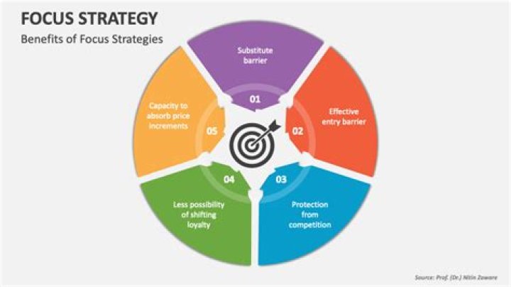 What is the objective of the focus strategy?