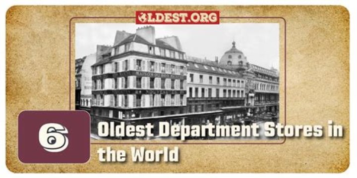 What is the oldest department store chain in the US?