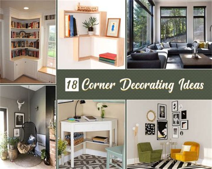 What is the relationship corner of the room?
