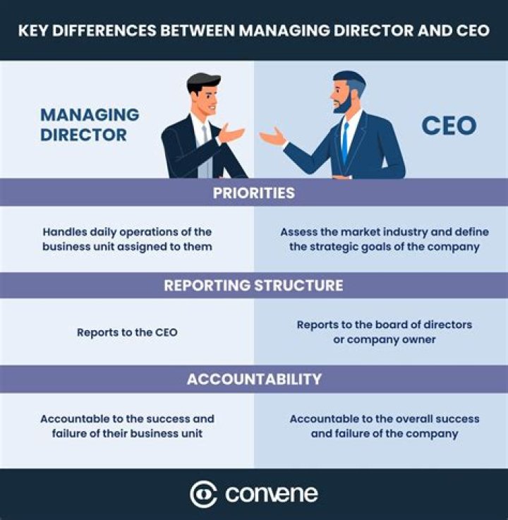 What is the role of a Managing Director of a company?