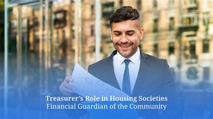 What is the role of Treasurer in housing society?